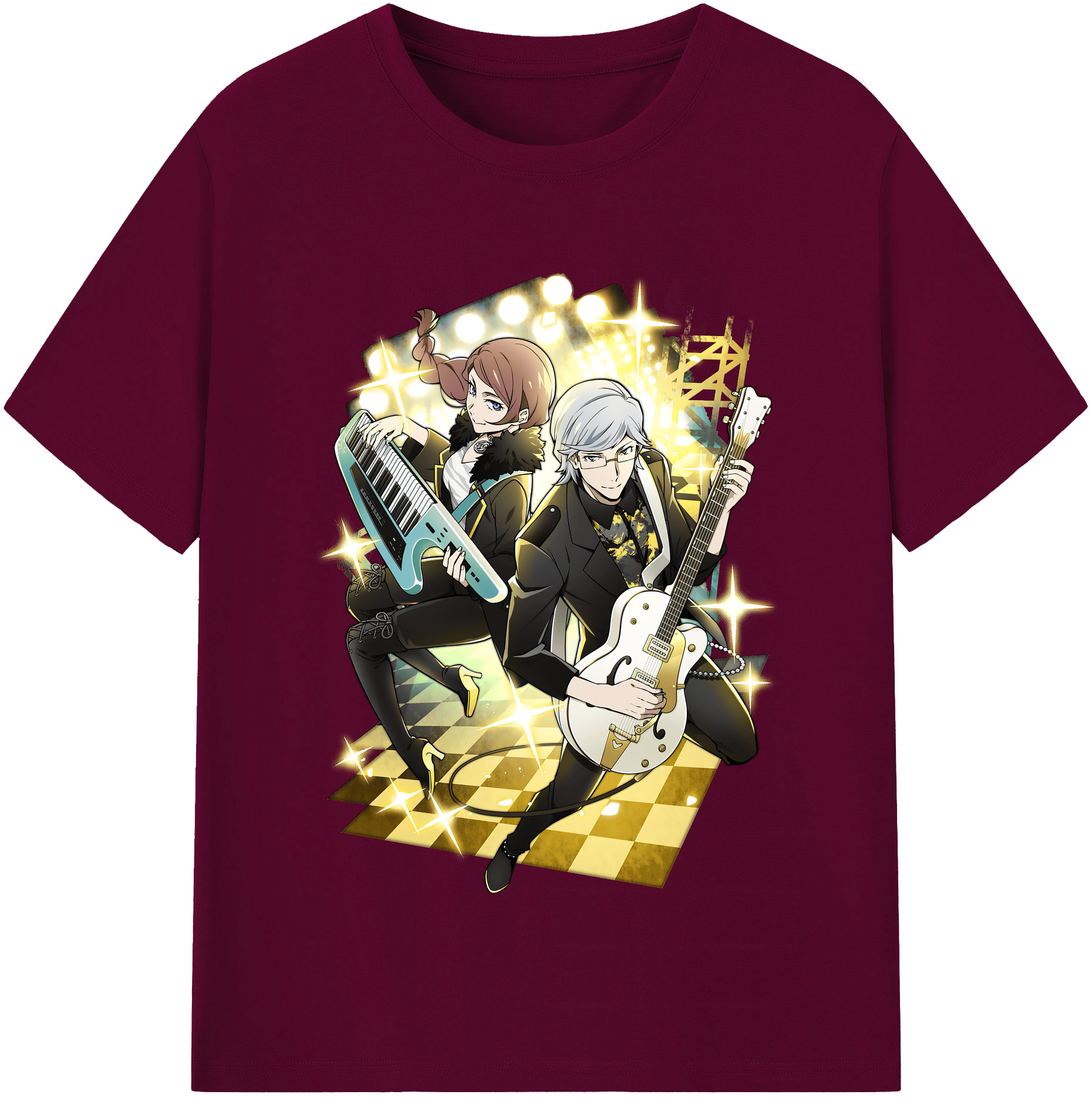 （画像用） 文豪ストレイドッグス Bungo Stray Dogs レディースカジュアルプリントTシャツ（綿100％）